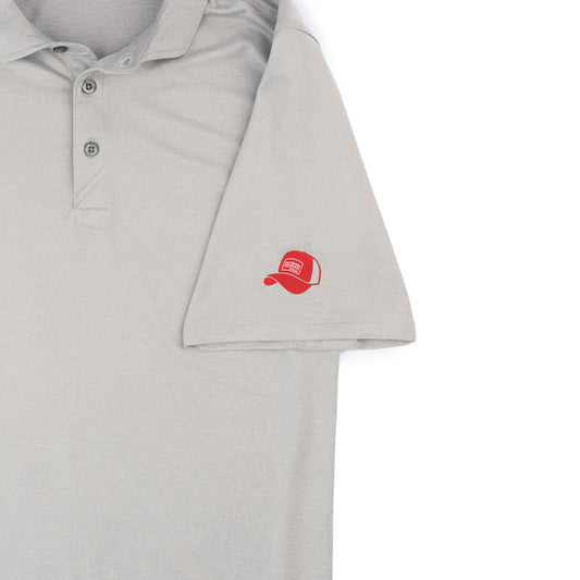 Men's C&B Coastline Polo - Concrete