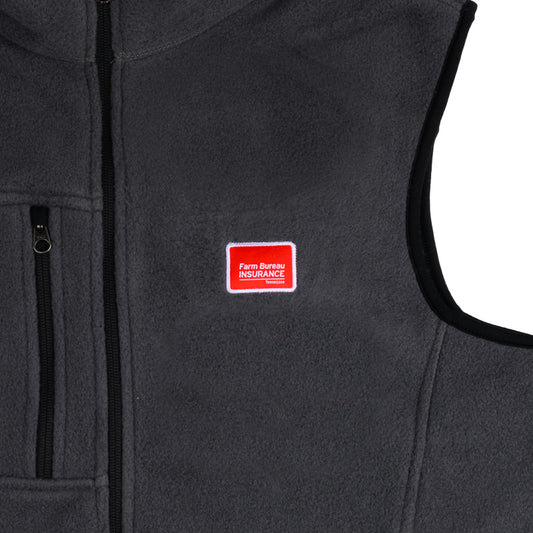 Men's Eddie Bauer Fleece Vest - Grey Steel