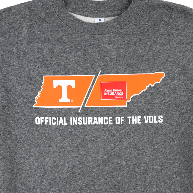 Official Insurance UT Co-Brand Sweatshirt - Gunmetal Heather
