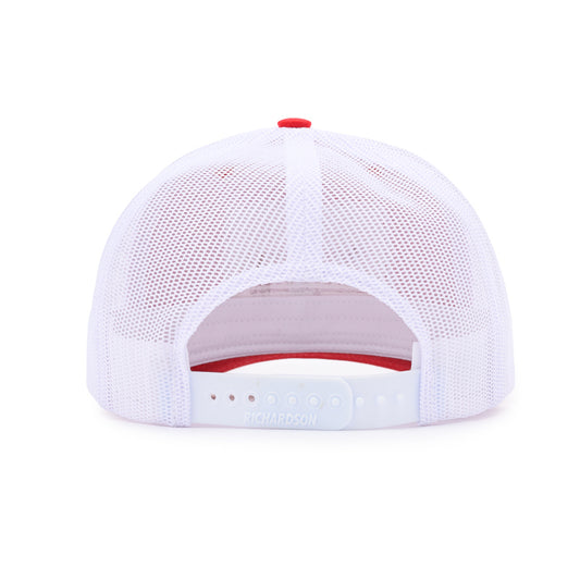 Richardson Trucker Cap - Red / White