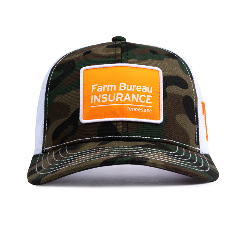 UT Co-Brand Trucker Cap - Camo / White