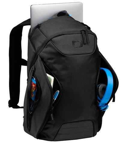 OGIO Hatch Backpack - Black / Heather Grey