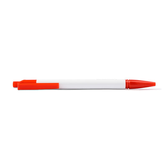 Click Pen - White / Red