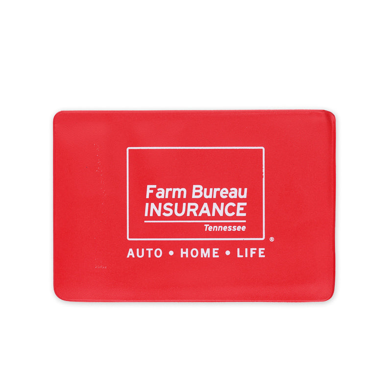 Insurance Card Holder - Red