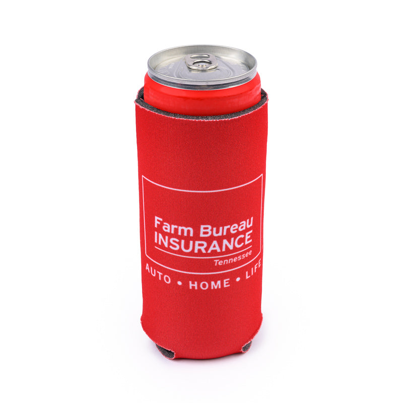 Slim Can Koozie - Red