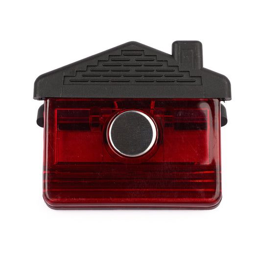 House Shaped Bag Clip - Red