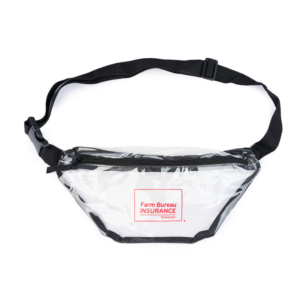 Clear Fanny Pack - Clear / Black