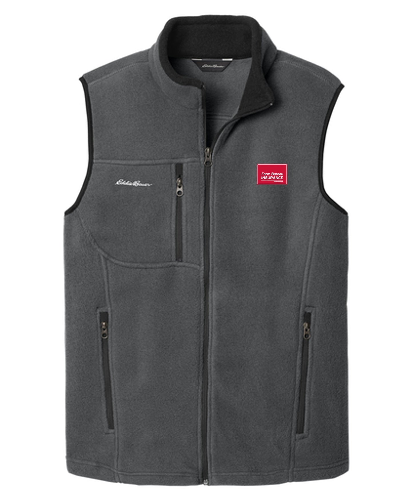Men's Eddie Bauer Fleece Vest - Grey Steel