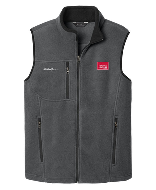 Men's Eddie Bauer Fleece Vest - Grey Steel