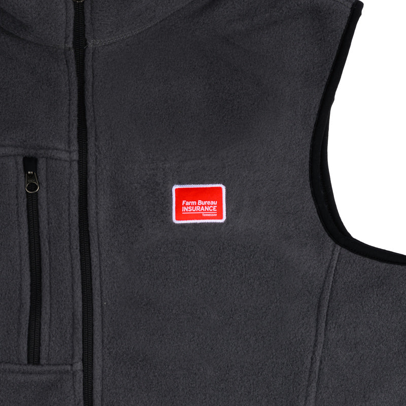 Men's Eddie Bauer Fleece Vest - Grey Steel