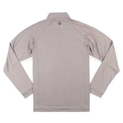 Johnnie-O Freeborne 1/4 Zip Pullover - Seal Grey