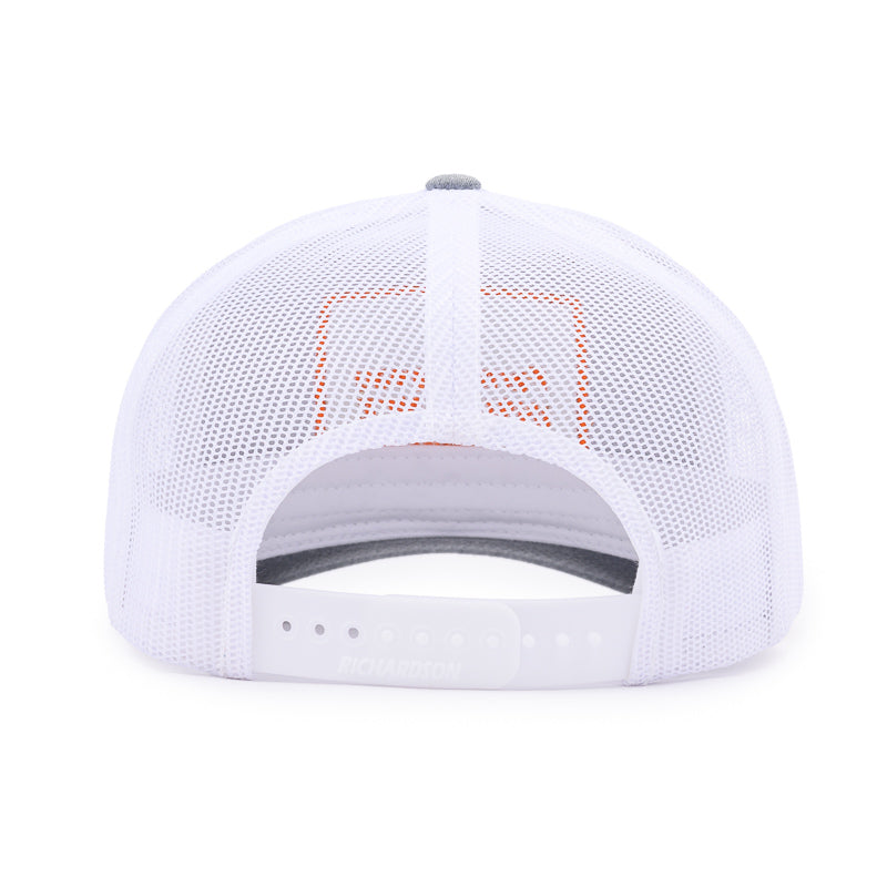 Richardson Trucker Cap - Heather Grey / White