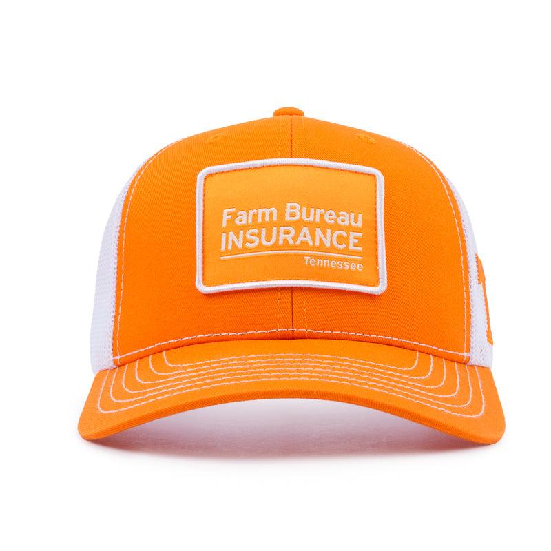 UT Co-Brand Trucker Cap - Orange / White