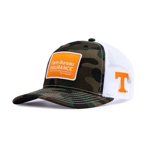 UT Co-Brand Trucker Cap - Camo / White