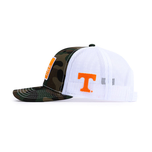 UT Co-Brand Trucker Cap - Camo / White