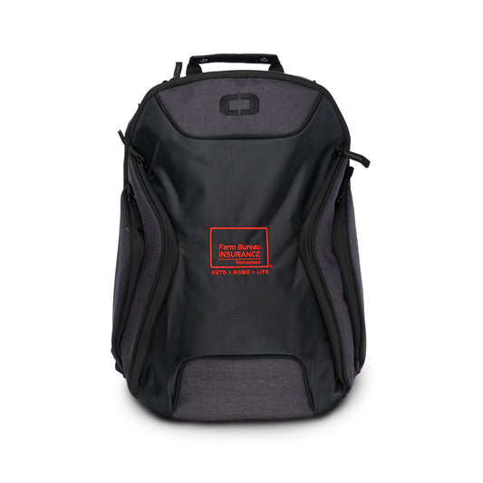 OGIO Hatch Backpack - Black / Heather Grey