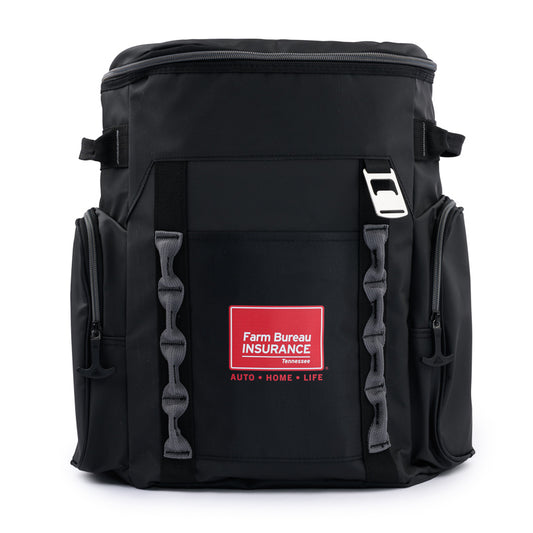 24-Can Backpack Cooler - Black