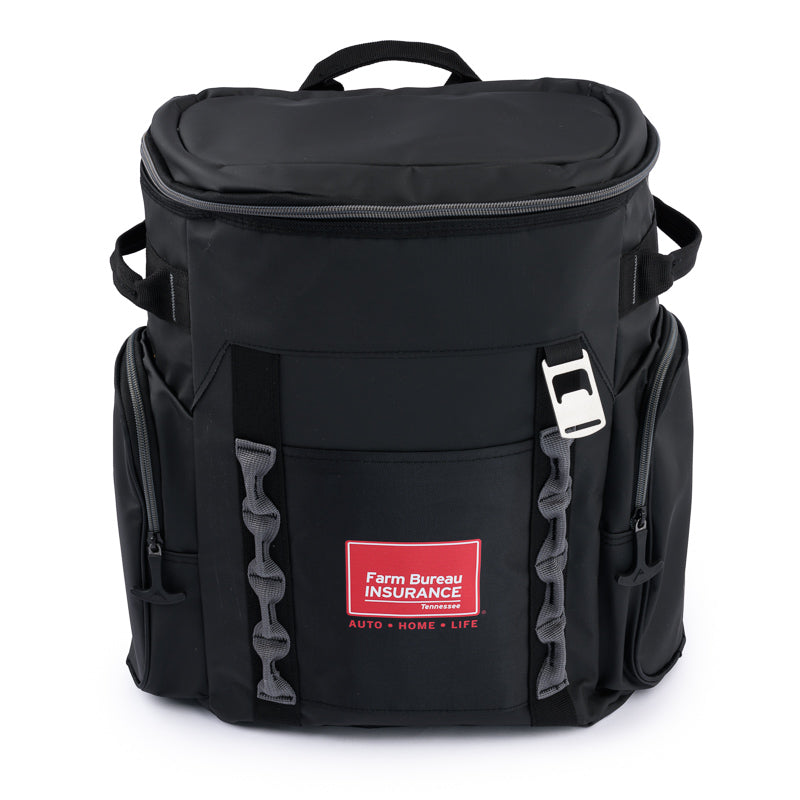24-Can Backpack Cooler - Black