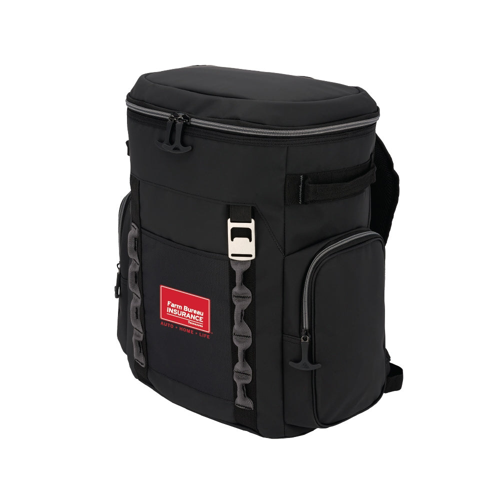 24-Can Backpack Cooler - Black