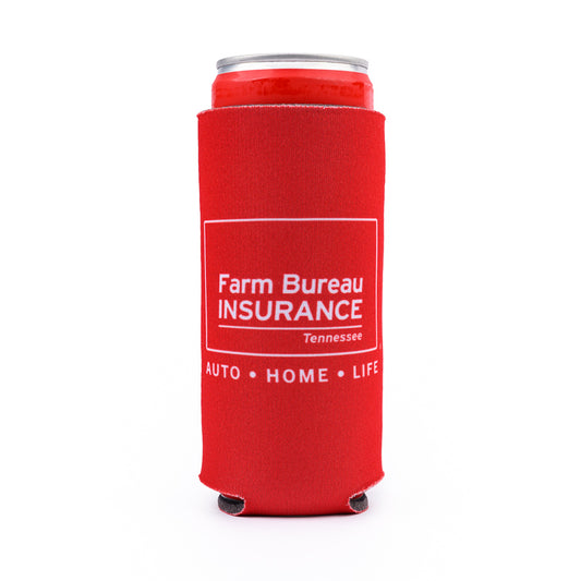 Slim Can Koozie - Red