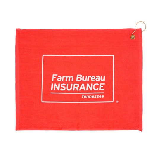 Golf Towel - Red