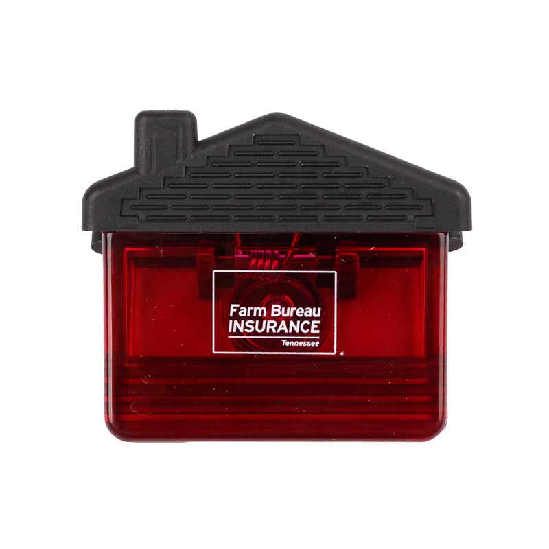 House Shaped Bag Clip - Red