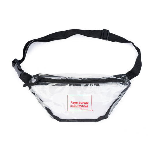 Clear Fanny Pack - Clear / Black