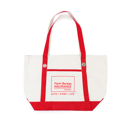 Cotton Canvas Tote Bag - Natural - CLEARANCE