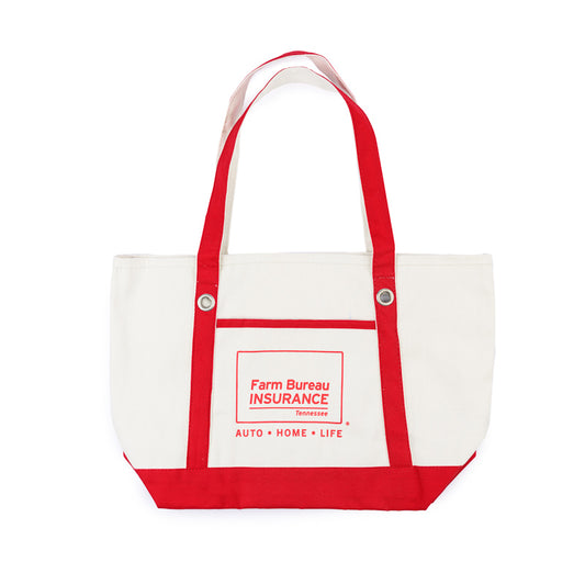 Cotton Canvas Tote Bag - Natural